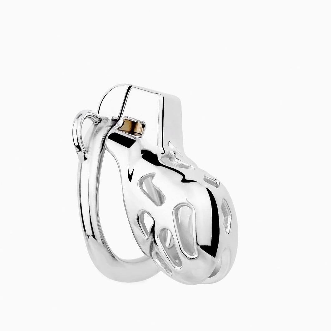 New Cobra Male Stainless Steel Chastity Cage