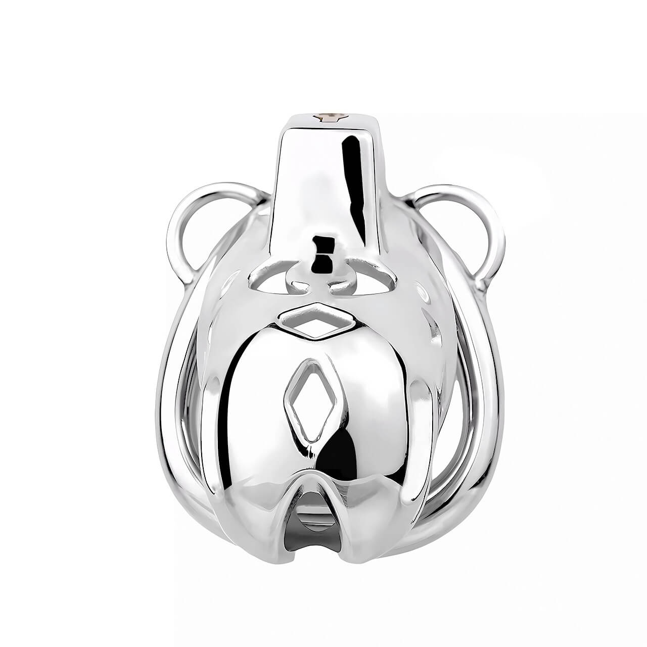 Cage de chasteté en acier inoxydable pour homme Cobra