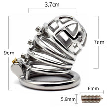 Load image into Gallery viewer, New Spiked Chastity Cage
