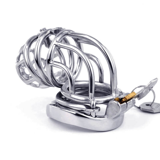 Special Stainless Steel Chastity Cage Spiked