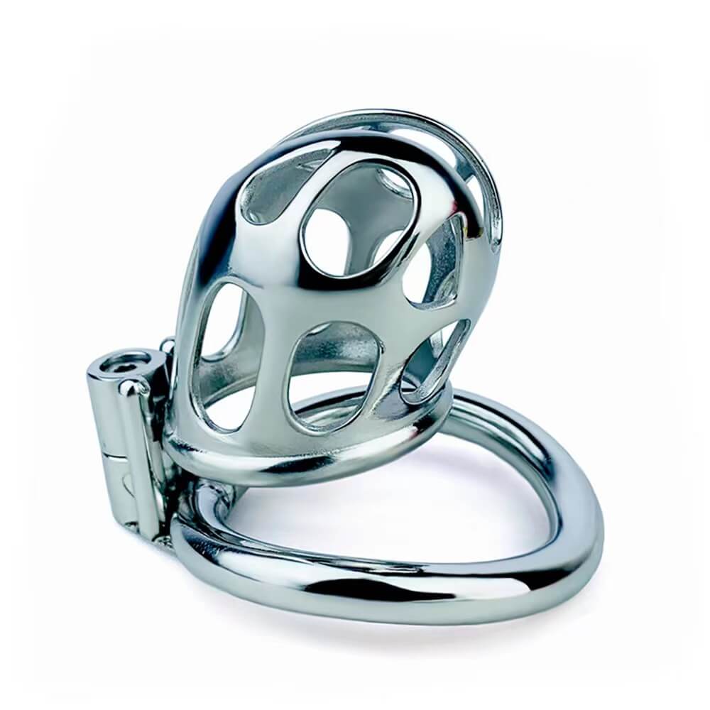 New Stainless Steel Chastity Cage