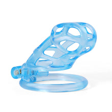 Load image into Gallery viewer, Desigh Ice Vision Blue Cobra Chastity Cage
