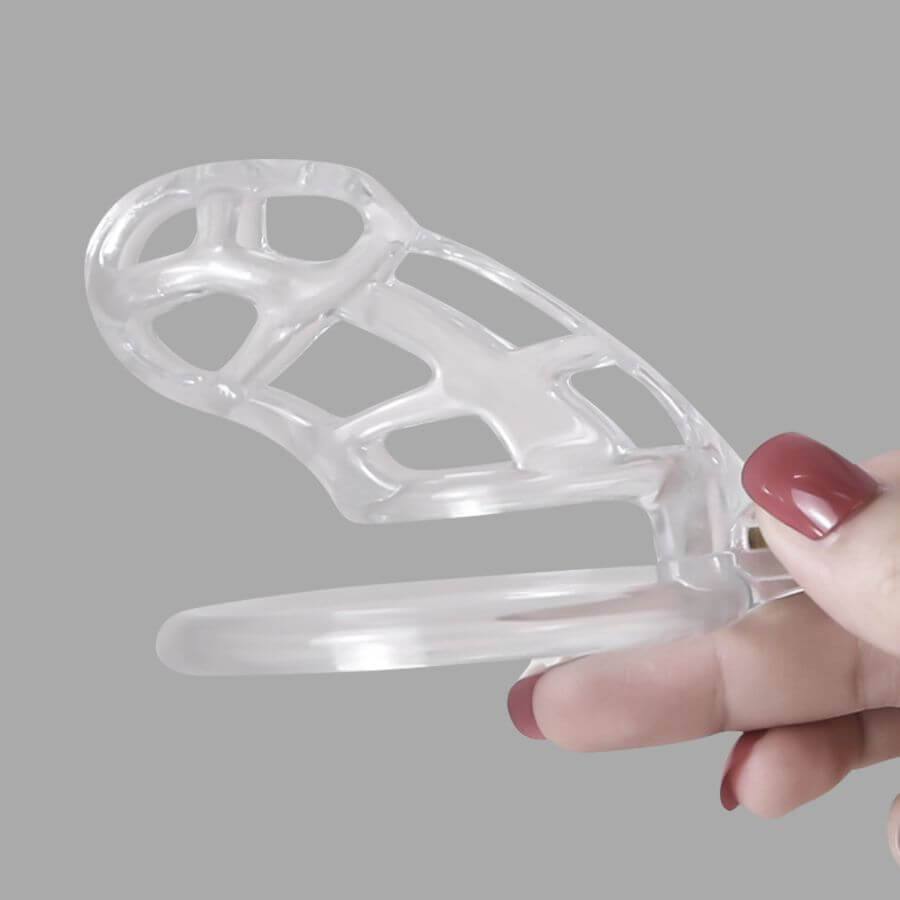 Desigh Ice Vision Clear Cobra Chastity Cage