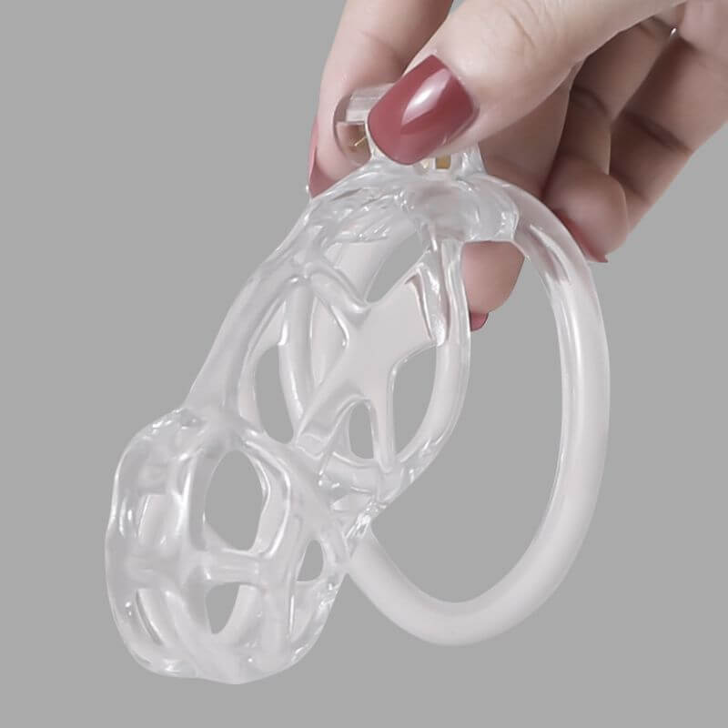 Desigh Ice Vision Clear Cobra Chastity Cage