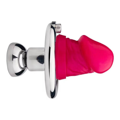 Inverted Chastity Cage with Dildo