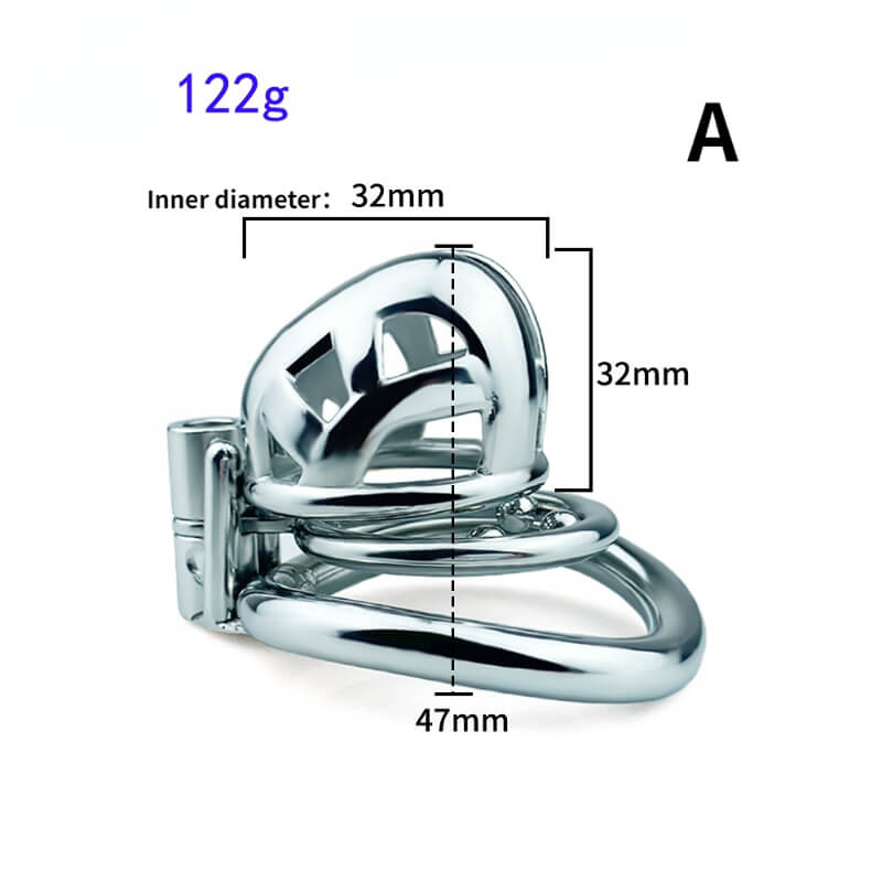 Permanent Micro Cobra Chastity Cage