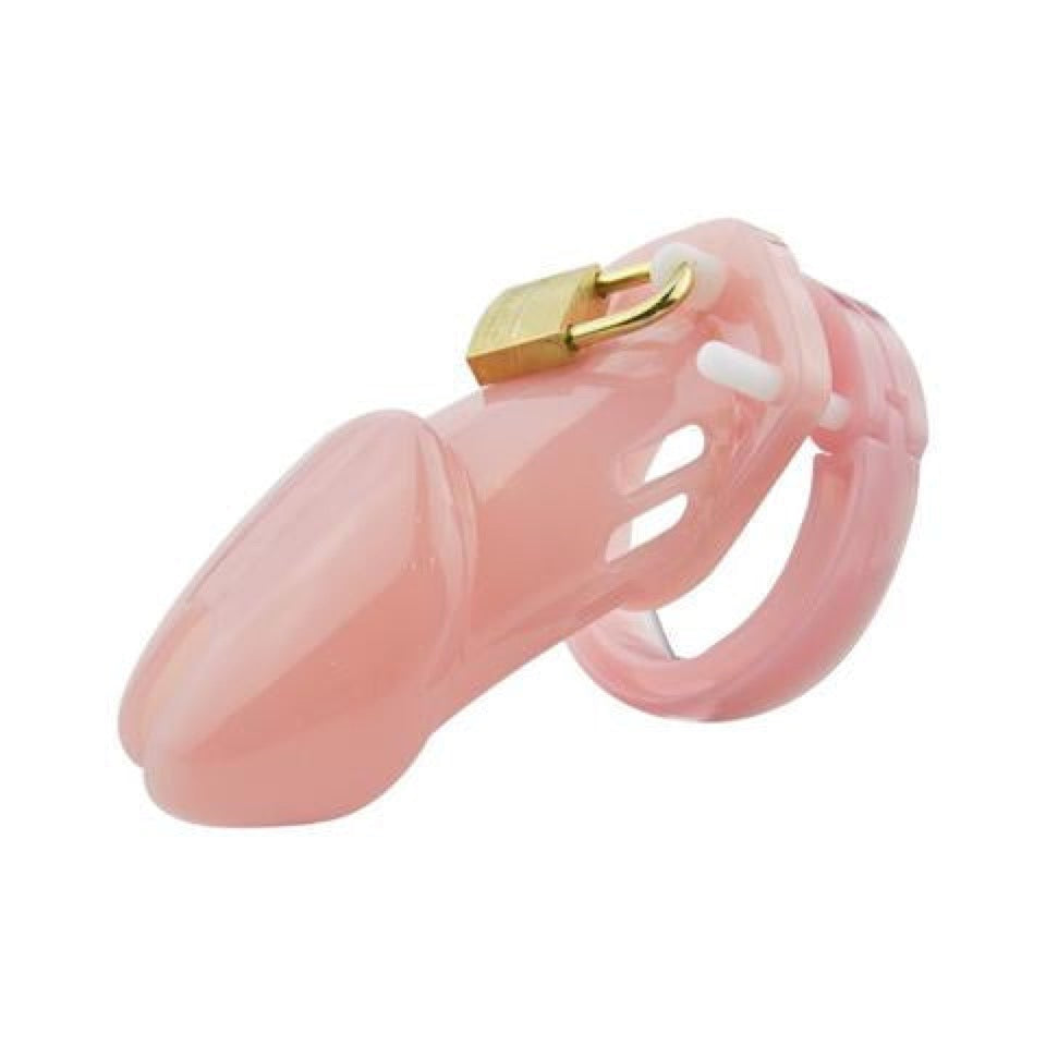 Firm Plastic Chastity Cage 3.54 Inches Cb6000