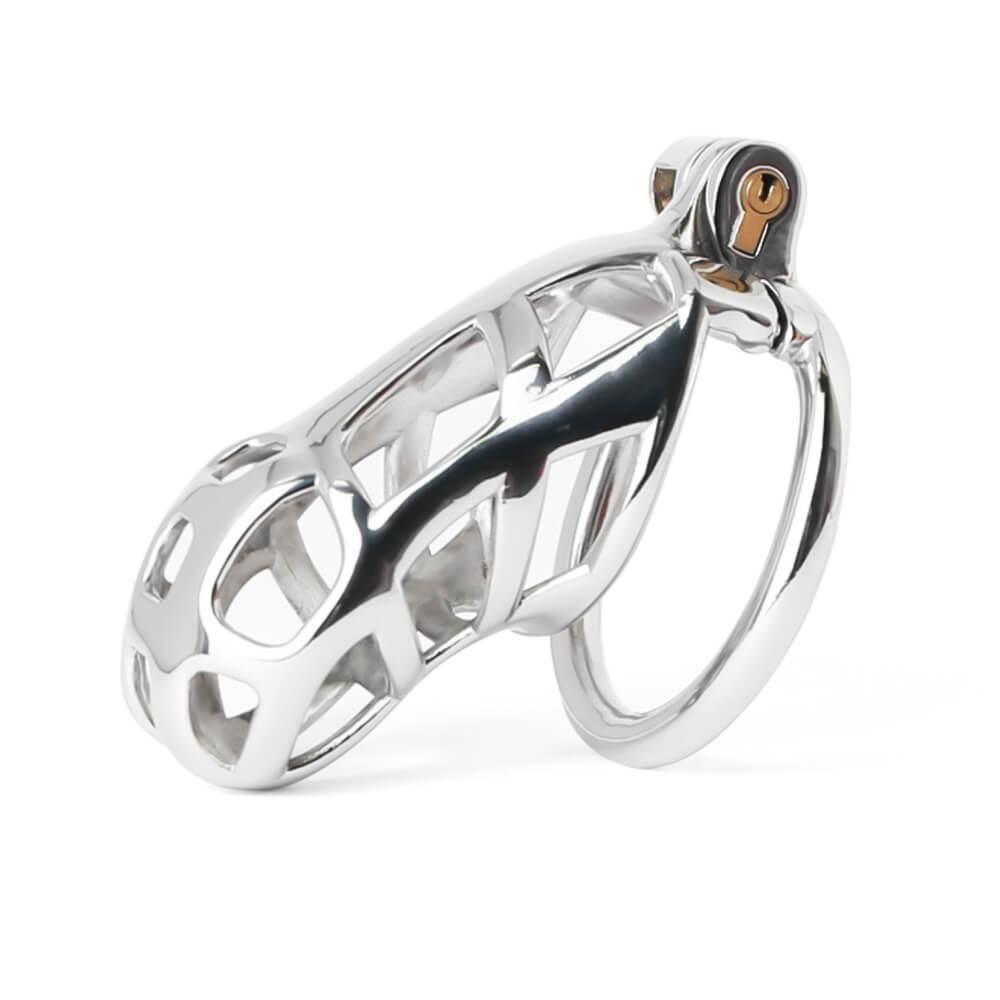 Primary Stainless Steel MAMBA Chastity Cage