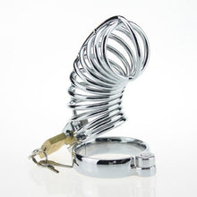 Load image into Gallery viewer, Metal Chastity Cage 4.0 Inches Long
