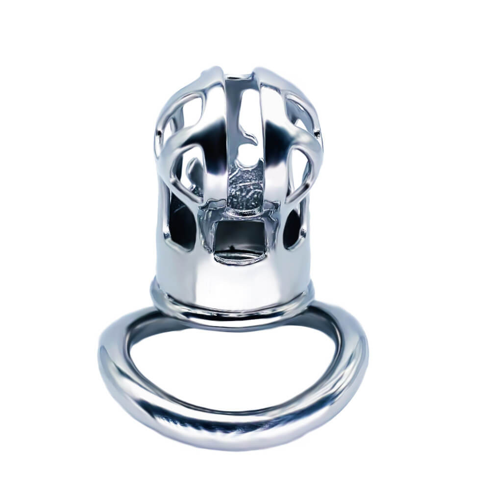 Permanent Stainless Steel Chastity Cage