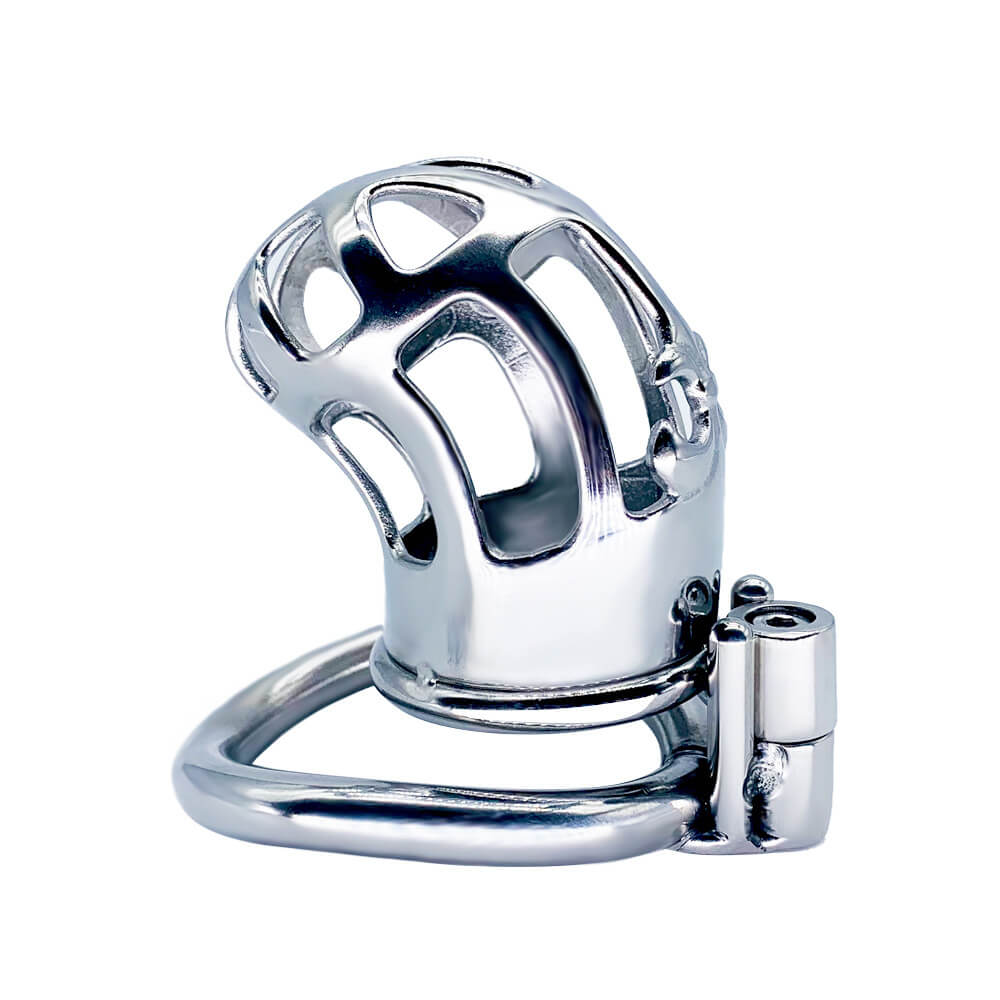 Permanent Stainless Steel Chastity Cage