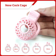 Load image into Gallery viewer, Pink Slave Chastity Cage
