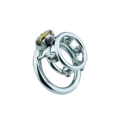 Screw Stainless Steel Chastity Cage