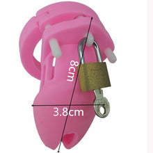Load image into Gallery viewer, CB6000S Silicone Chastity Cage Perverse Pink
