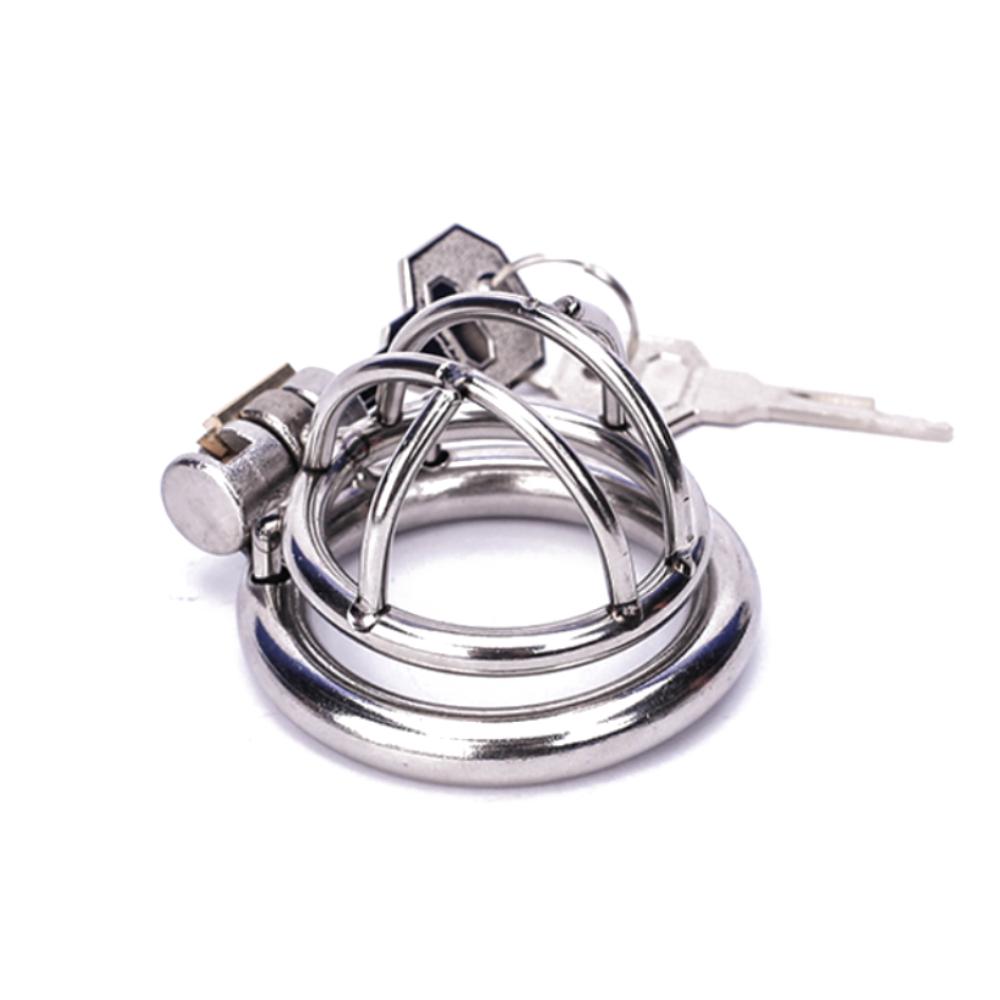 Chastity Device 1.10 inches To 2.04 inches long(All 3 Rings Included)