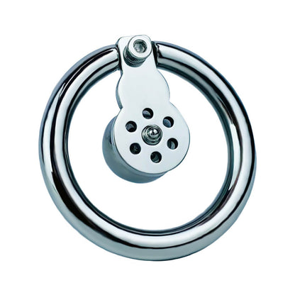 Steel Ball Negative Chastity Cage