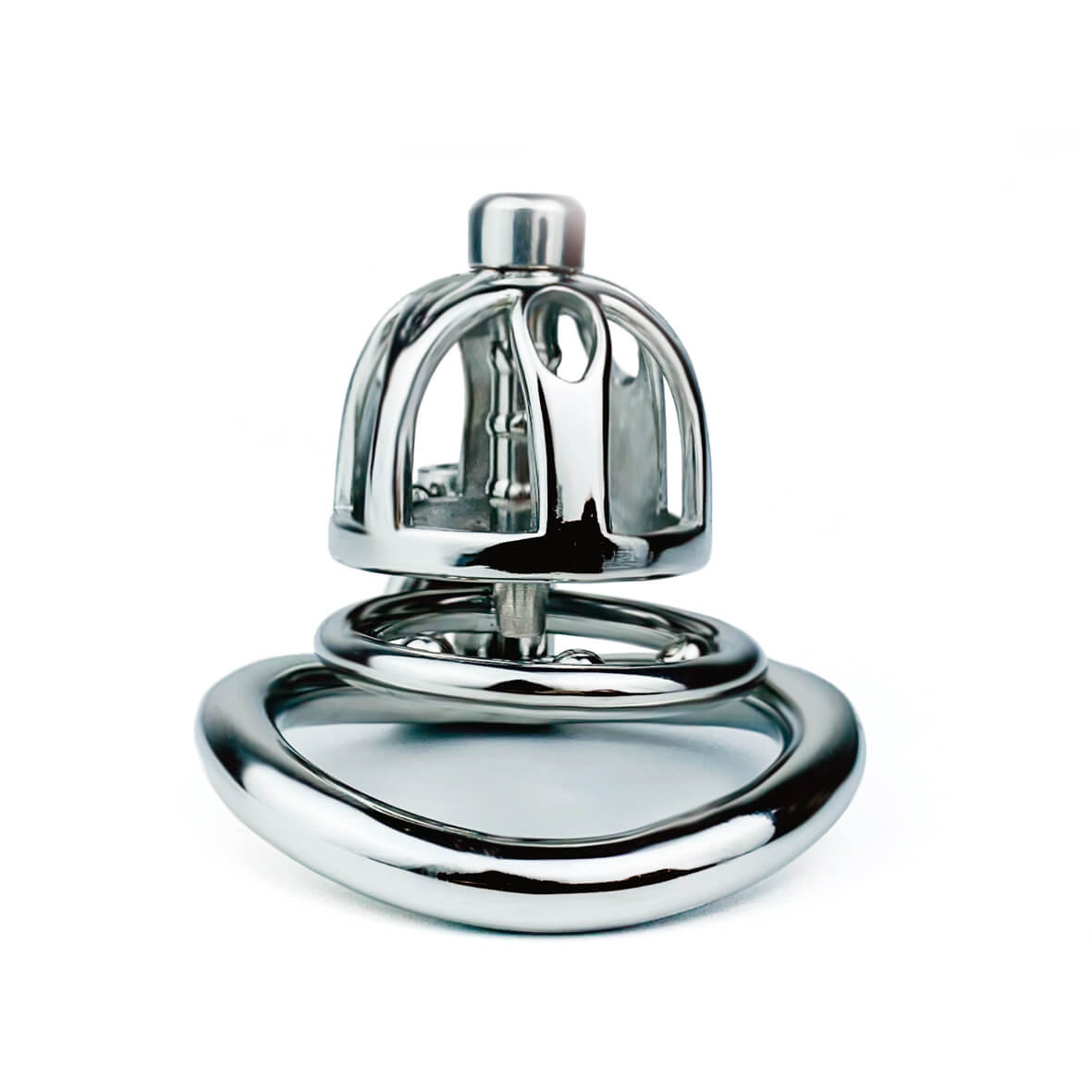 Smooth Stainless Steel Chastity Cage