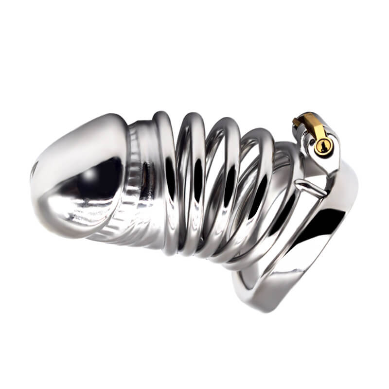 Stainless Steel Chastity Cage 4.72 inches Long