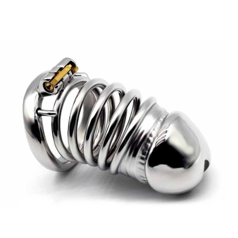 Stainless Steel Chastity Cage 4.72 inches Long