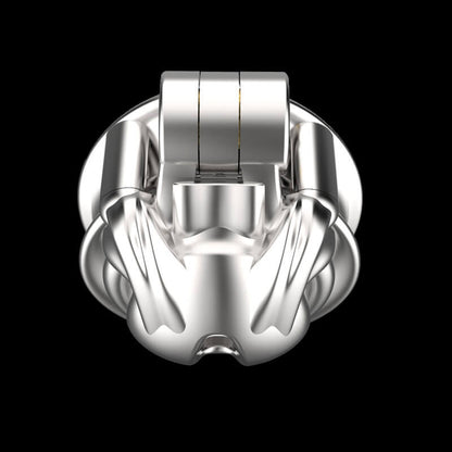 Cage de chasteté Python V7.0 en acier inoxydable Nub