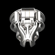 Load image into Gallery viewer, Small Stainless Steel Python V7.0 Chastity Cage
