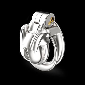 Small Stainless Steel Python V7.0 Chastity Device