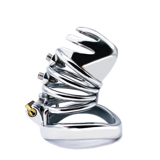 Stainless Steel With Urine Orifice Chastity Device