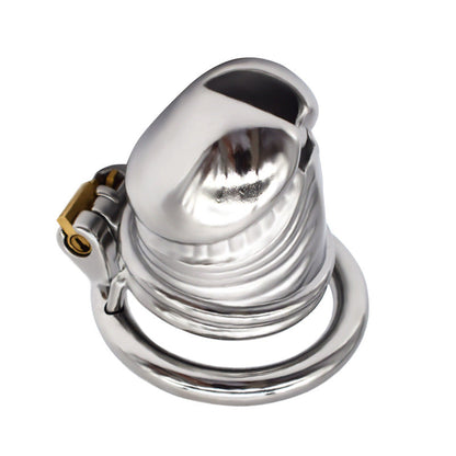 Steel Realistic Chastity Cage