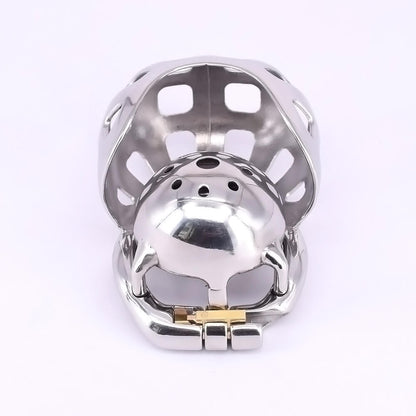 Super Small Chastity Device with Scrotum Testicle Pouch