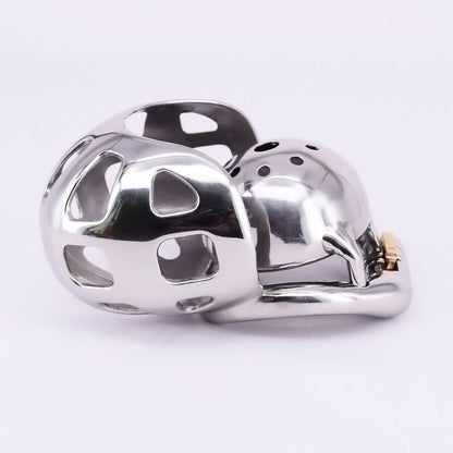 Super Small Chastity Device with Scrotum Testicle Pouch