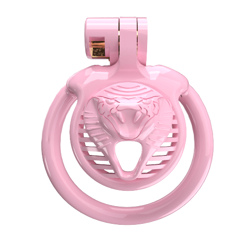 Super Small CX-4 Sissy Chastity Cage With 5 Arc Rings