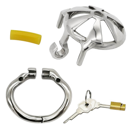 Super Small Stainless Steel Male Chastity Device