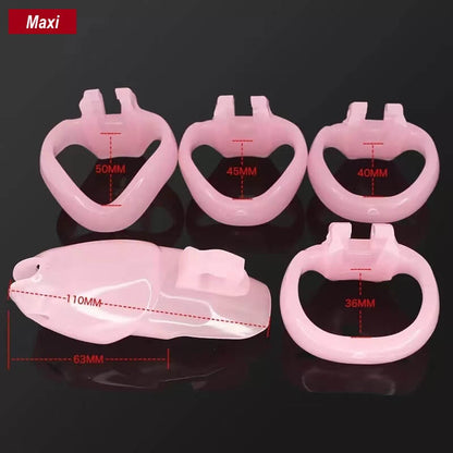 The Maxi-Max V4 Chastity Cage 2.48 Inches Long