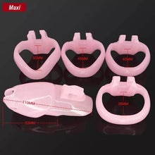 Load image into Gallery viewer, The Maxi-Max V4 Chastity Cage 2.48 Inches Long
