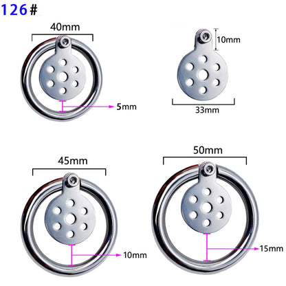 The New Ultra Flat Chastity Device With Tube