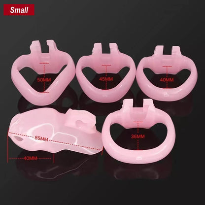 The Small-Sung V4 Chastity Cage 1.57 Inches Long