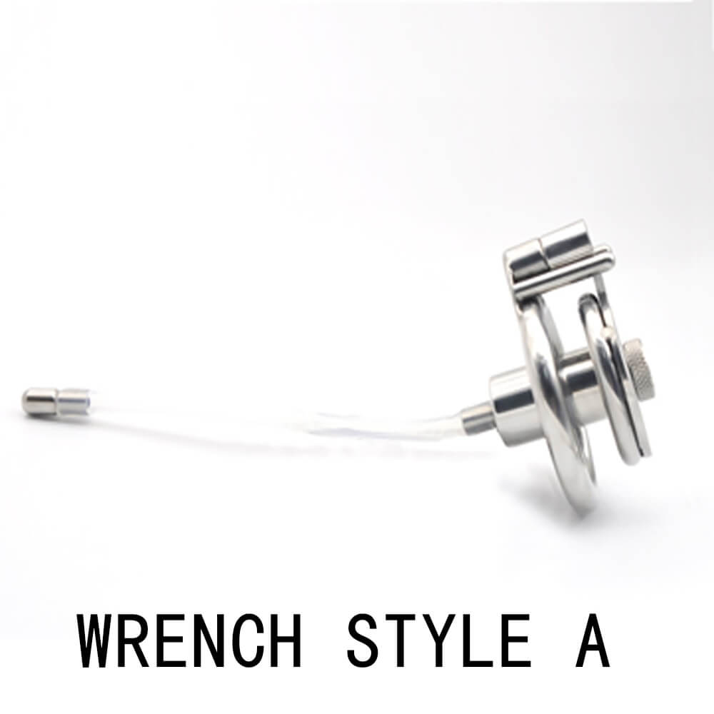 Urethral Inverted Chastity Device - Wrench Version