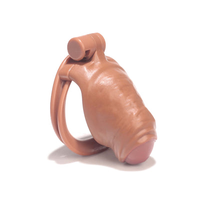 V3.0 Men's Simulated Penis Chastity Cage